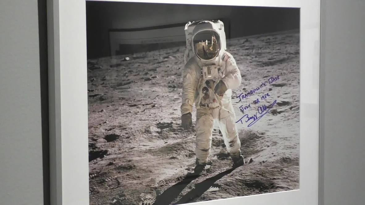 Moon landing memorabilia up for auction on 50th anniversary