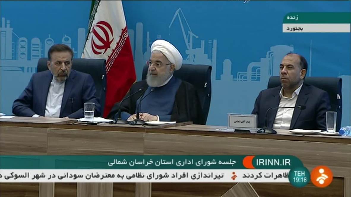 Iran: Tehran ready for talks with US if sanctions removed, says Rouhani
