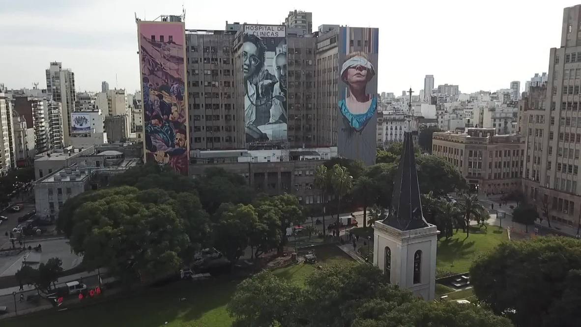 Argentina: Un mural homenajea a las víctimas del atentado contra el centro israelí
