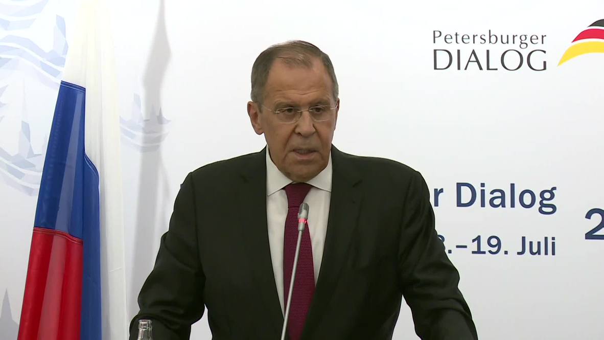 Germany: Lavrov, Maas discuss Ukraine, Iran nuclear deal