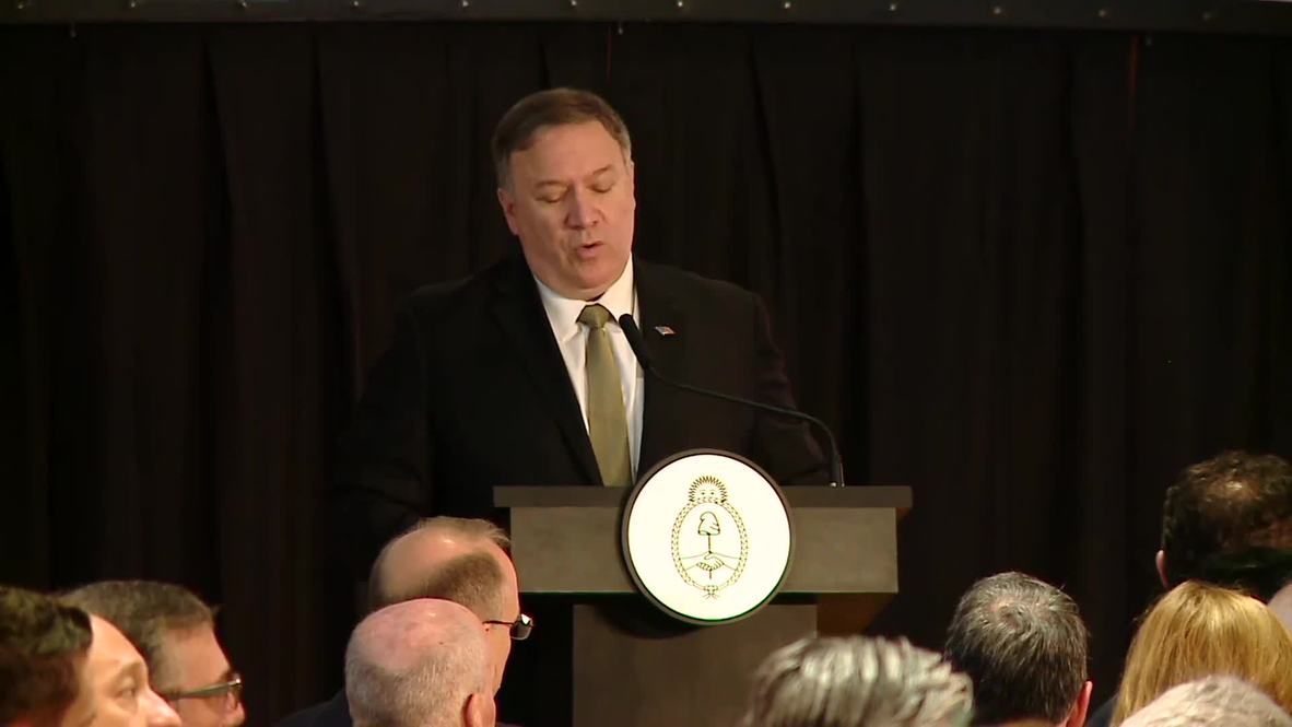 Argentina: Pompeo anuncia sanciones contra supuesto líder de Hezbolá por atentado a la AMIA