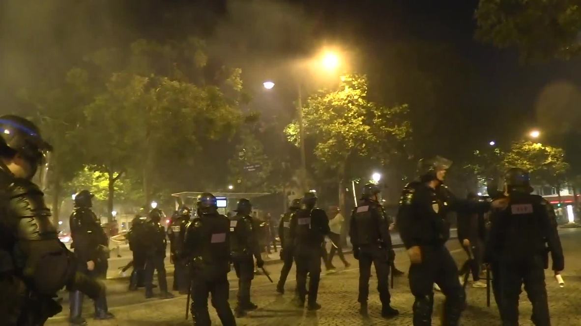 France: Police scuffle with fans as Algeria wins Africa Cup of Nations