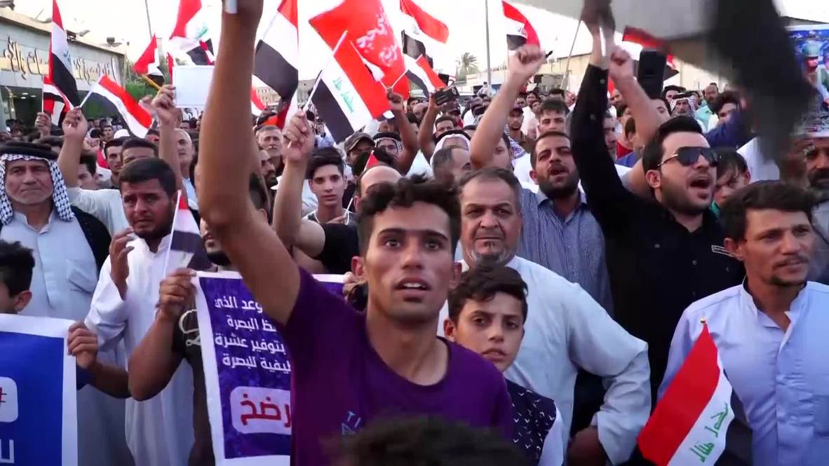 Iraq: Hundreds rally for jobs and better living conditions in Basra