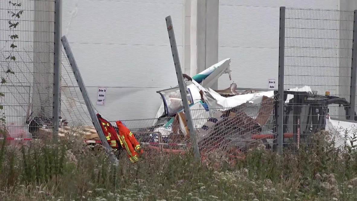 Germany: At least 3 dead as small aircraft crashes into hardware store