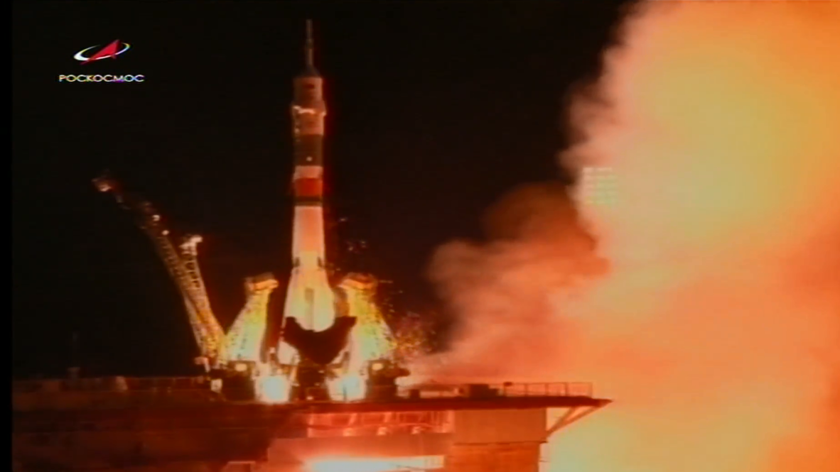 Kazajistán: Despega la nave espacial Soyuz con tres miembros de la tripulación de la EEI