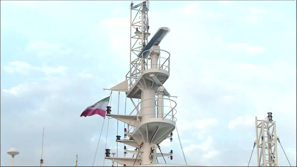 Iran: Iranian flag flies from seized UK oil tanker - state TV