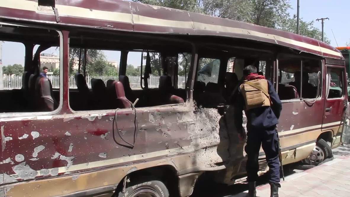 Afganistán: Al menos 8 muertos tras atentado contra funcionarios del gobierno en Kabul