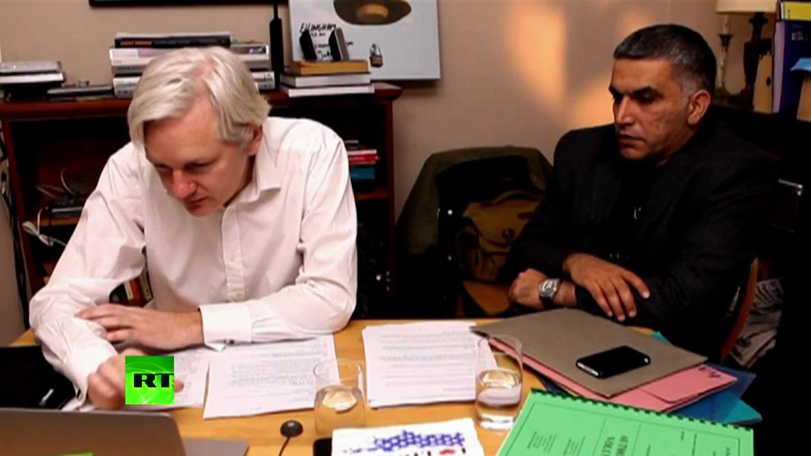 The Julian Assange Show: Nabeel Rajab and Alaa Abd El-Fattah *ARCHIVE* *PARTNER CONTENT*