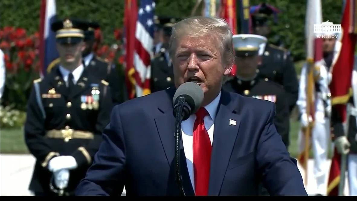 EE.UU.: Trump asiste a ceremonia de bienvenida al nuevo secretario de Defensa, Mark Esper