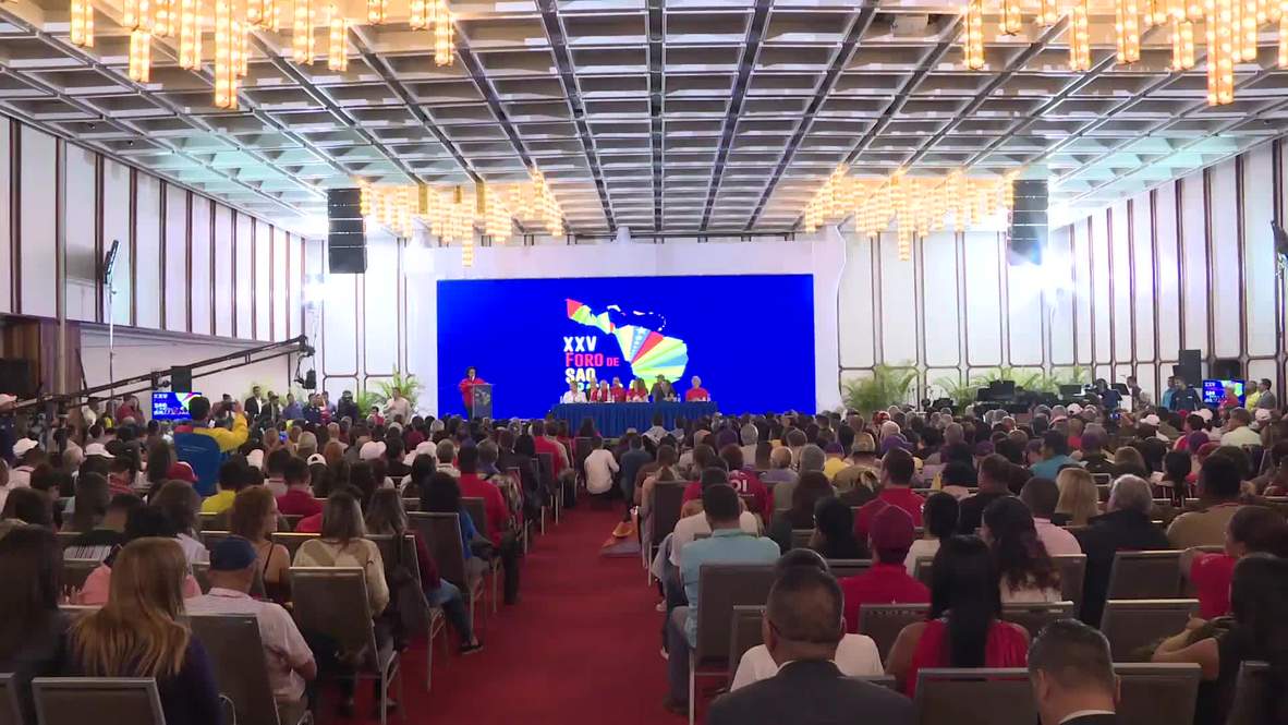 Venezuela: Inicia en Caracas la XXV edición del Foro de Sao Paulo