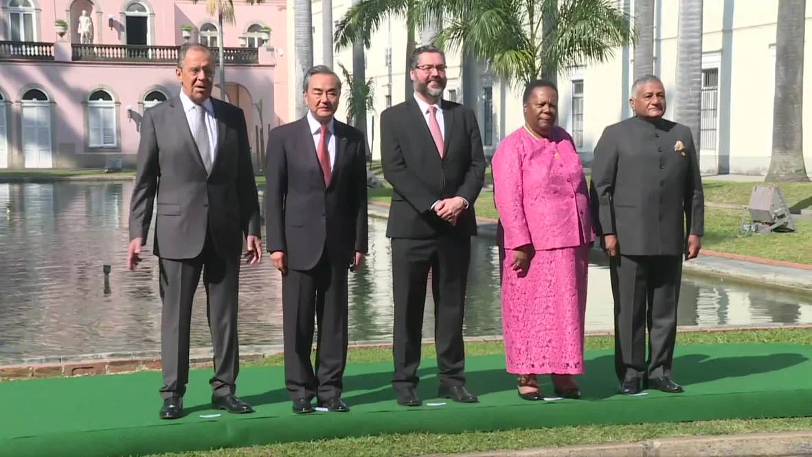 Brasil: Ministros de Exteriores de los BRICS se reúnen en Río