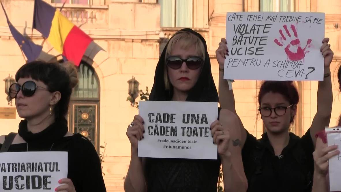 Rumanía: Manifestantes condenan la incompetencia de la policía tras el asesinato de una adolescente
