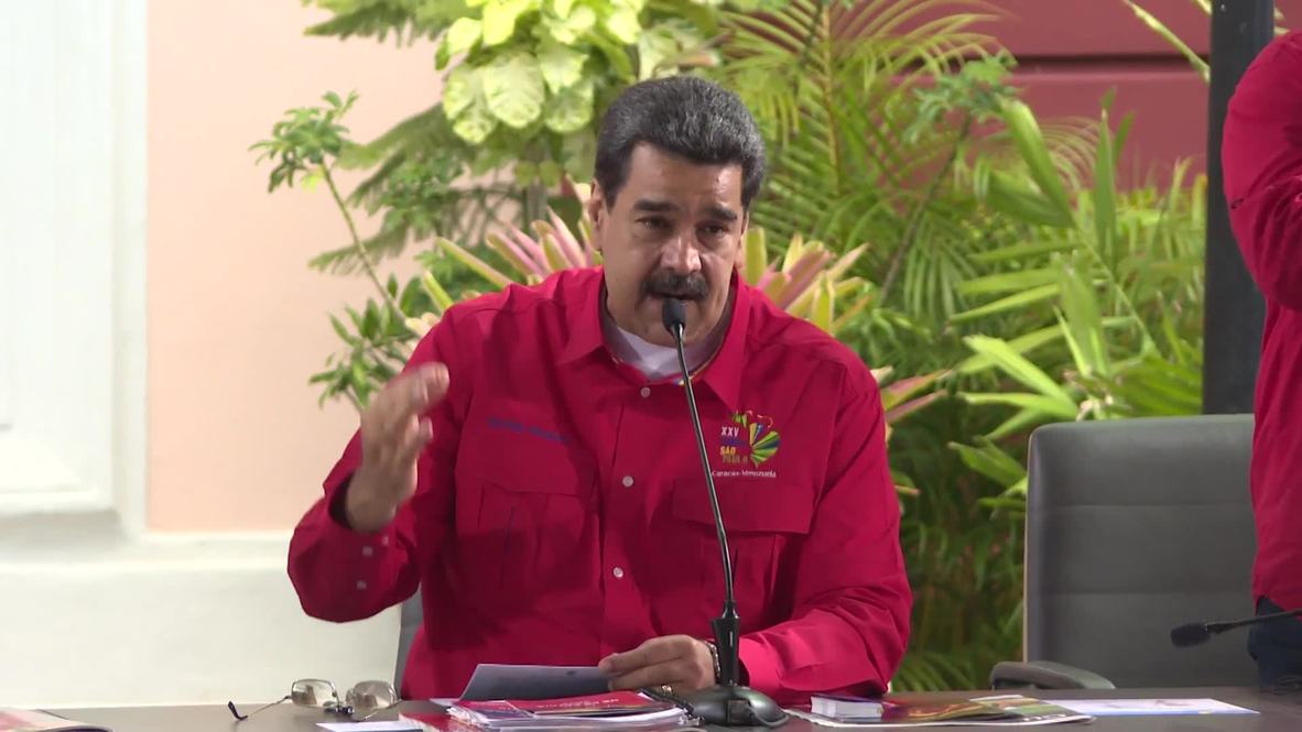 Venezuela: FARC leaders are 'welcome in Venezuela' – Maduro