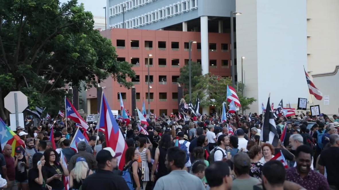 Puerto Rico: Protesters unwilling to accept justice secretary as next governor
