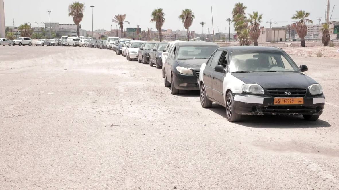 Libya: Petrol distributed via trucks amid Tripoli's debilitating fuel shortage