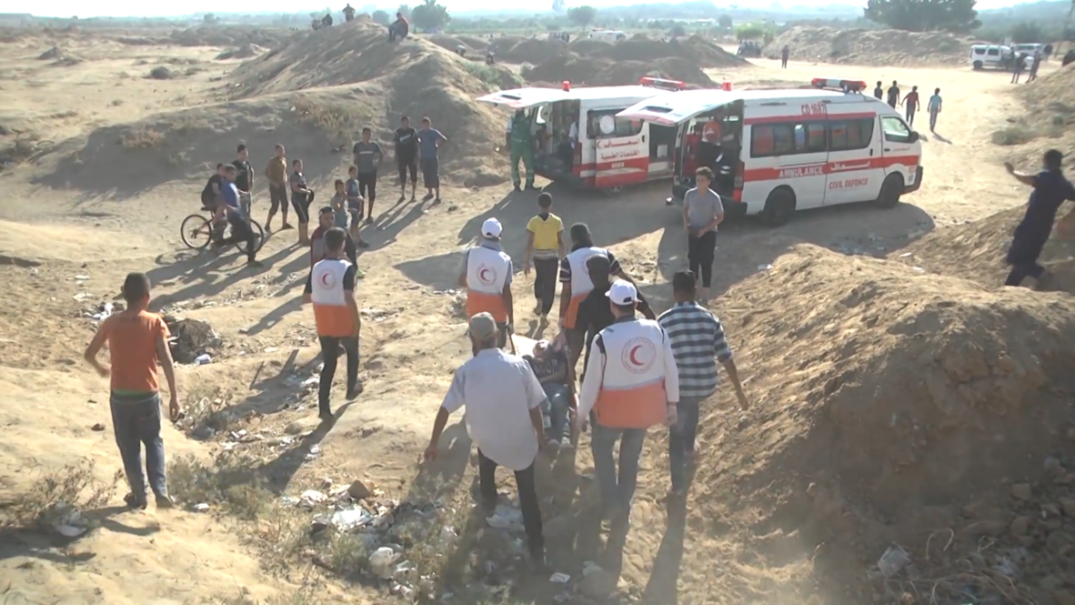 Palestina: Al menos 37 heridos por fuerzas israelíes durante protesta en la frontera de Gaza