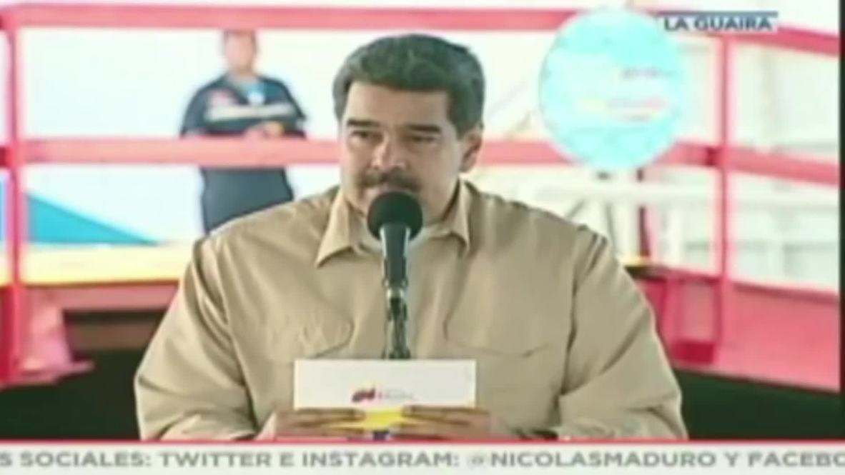 Venezuela: El presidente Maduro califica de 'ilegales' las amenazas de bloqueo de Trump