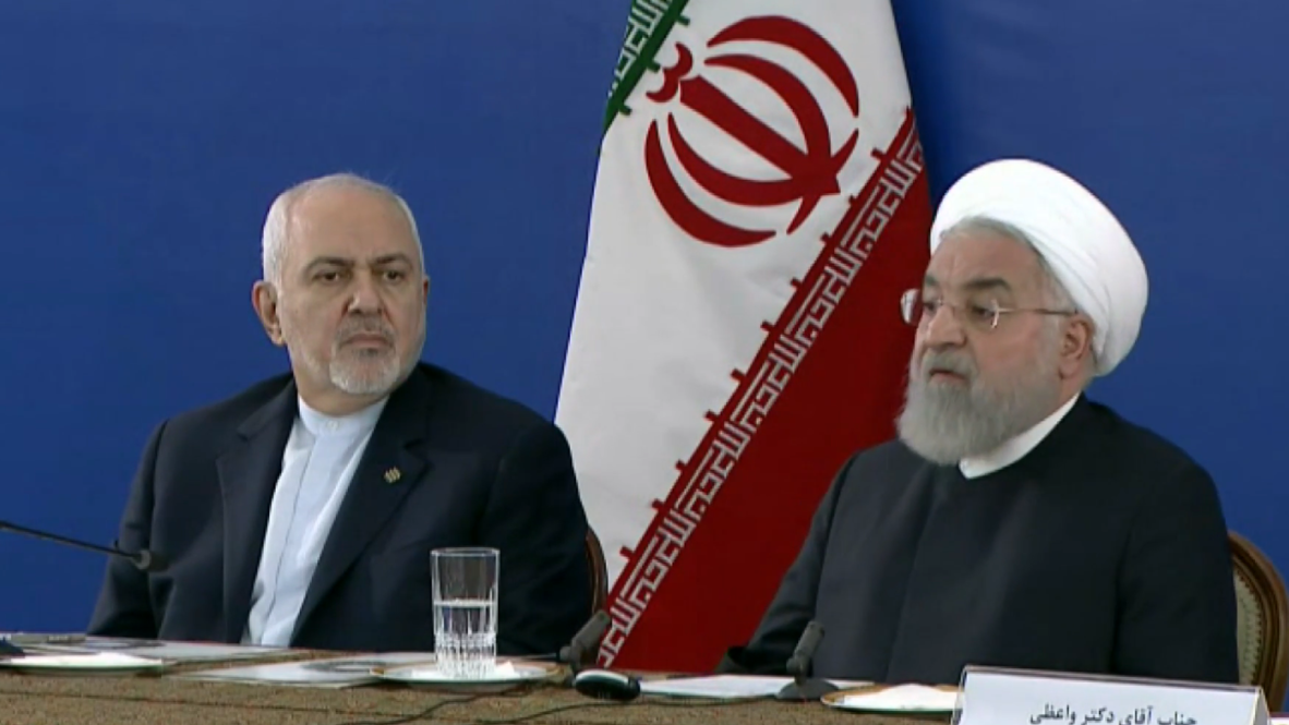 Iran: Rouhani says Tehran favours talks but US sanctions should be lifted first