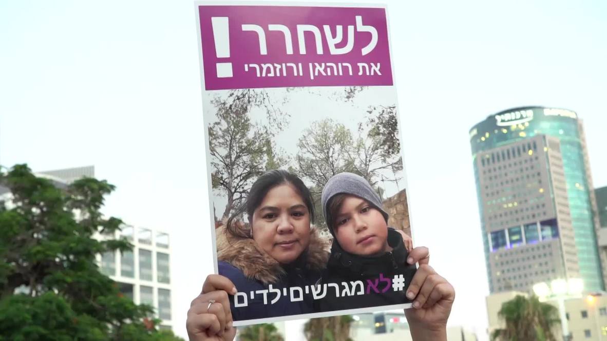 Israel: Miles de personas protestan contra deportación de trabajadoras filipinas y sus hijos