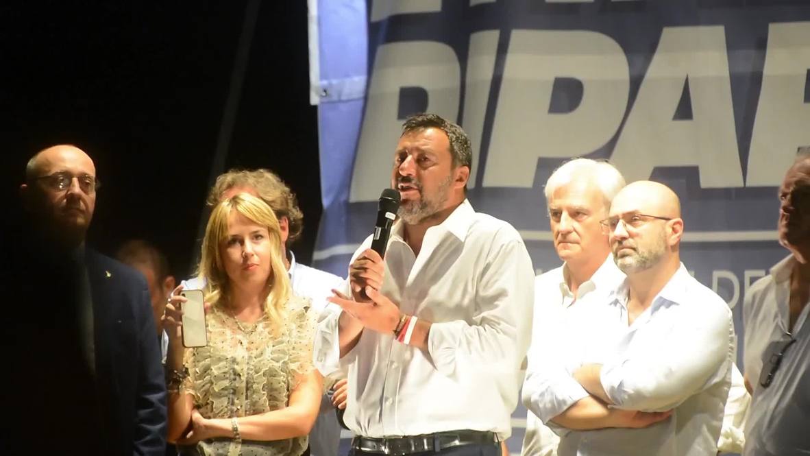 Italy: Salvini calls for fresh elections saying coalition failed