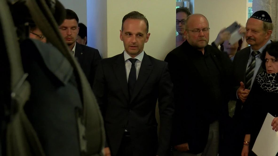 Alemania: Ministro de Exteriores asiste a oración en sinagoga de Berlín luego de ataque a rabino