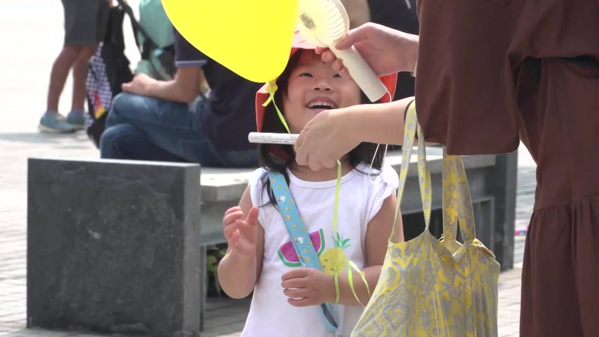 Hong Kong: Families gather for 'Guard our Children’s Future' rally