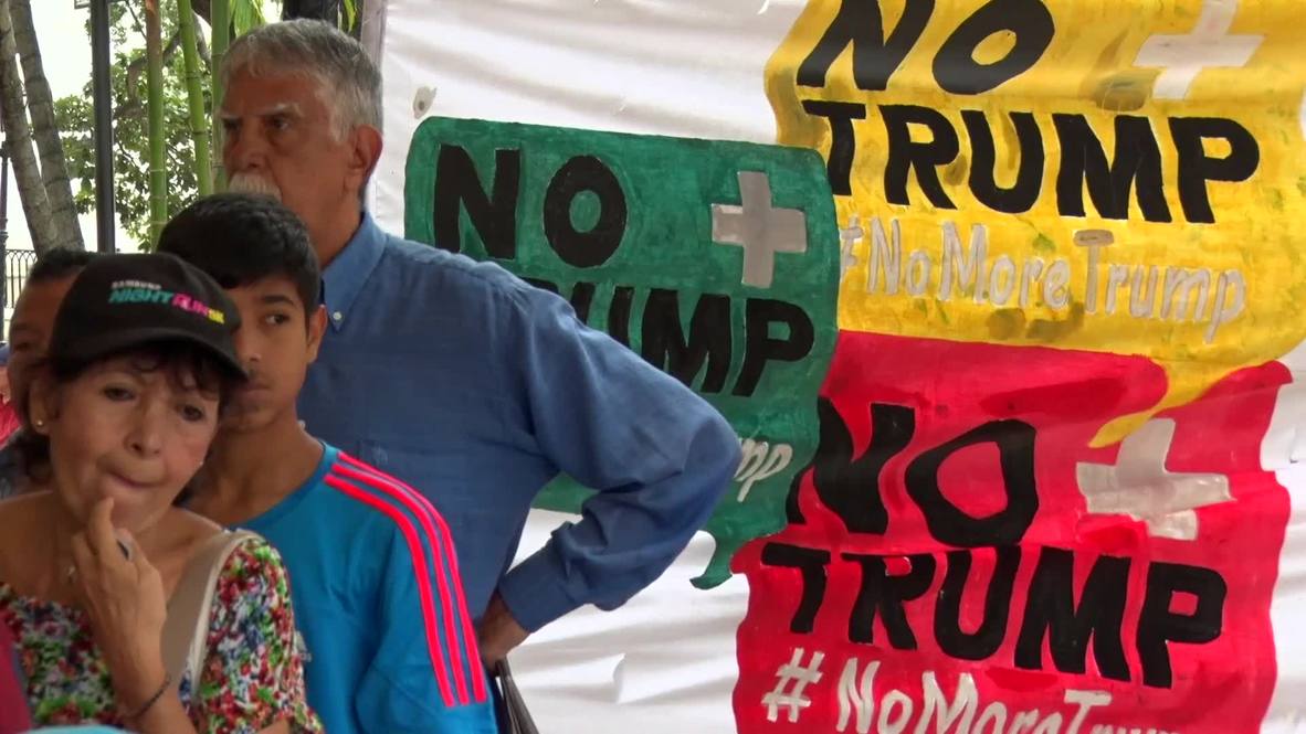 Venezuela: Cientos de personas firman una declaración contra Trump y el 'bloqueo' de EE.UU.