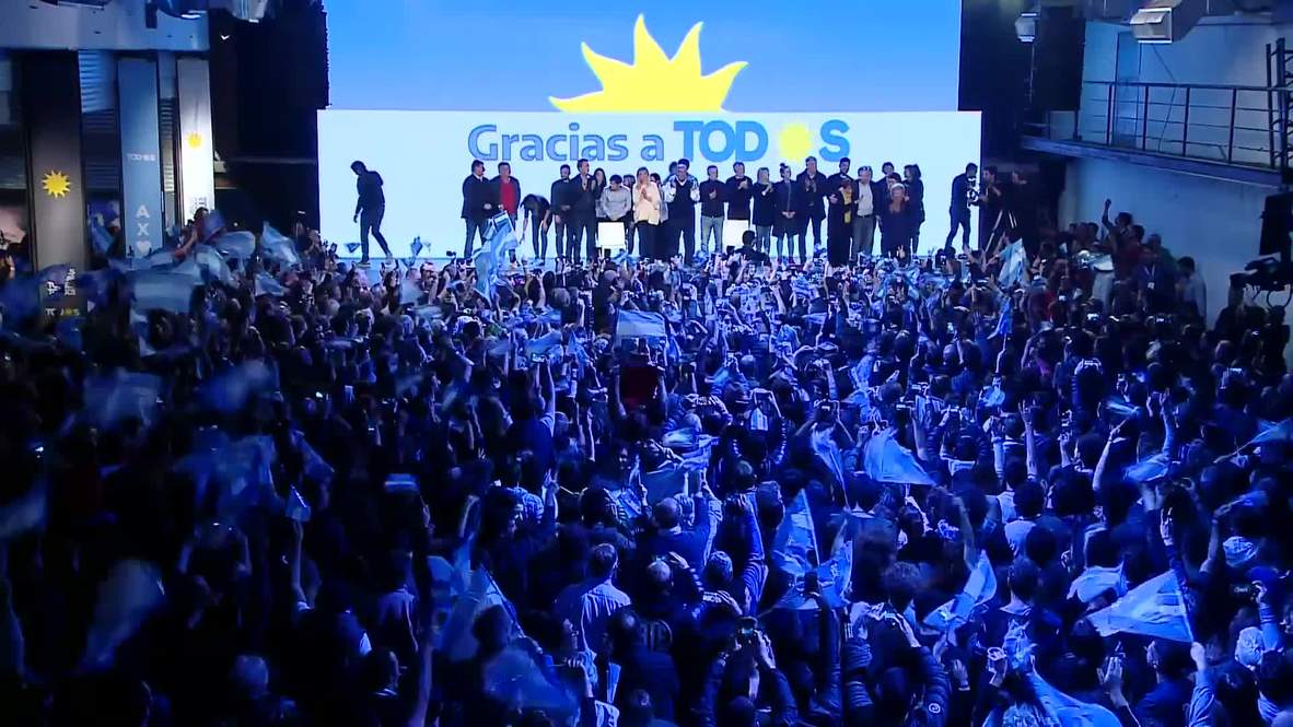 Argentina: Alberto Fernández celebra su triunfo en las elecciones primarias