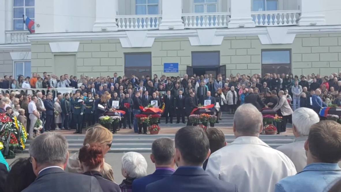 Russia: Memorial service held for Rosatom scientists killed in engine blast