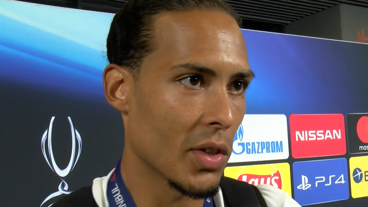 Turkey: Van Dijk and penalty hero Adrian revel in Liverpool's Super Cup win