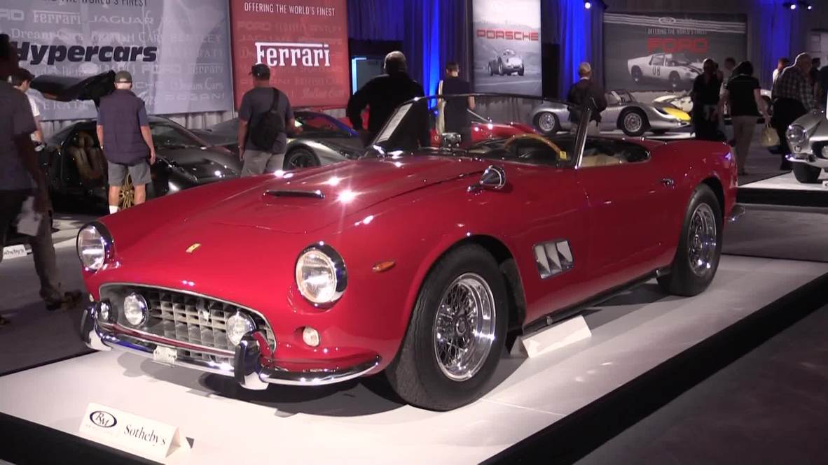 USA: Original unrestored 1962 Ferrari 250 GT SWB California Spyder goes up for auction