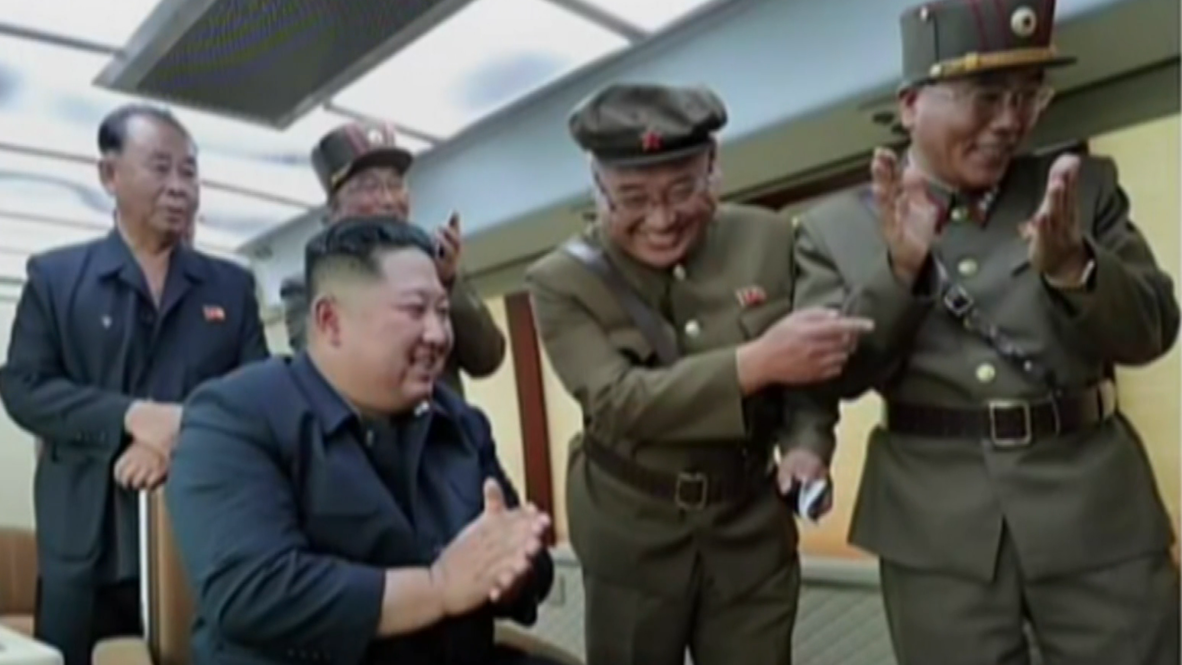North Korea: Kim oversees new missile test - state media *STILLS*