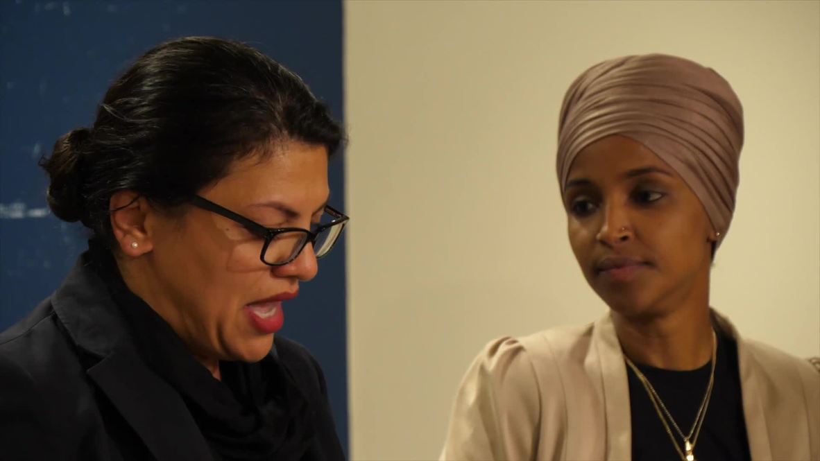 EE.UU: Rashida Tlaib llora al explicar las restricciones de su viaje a Israel