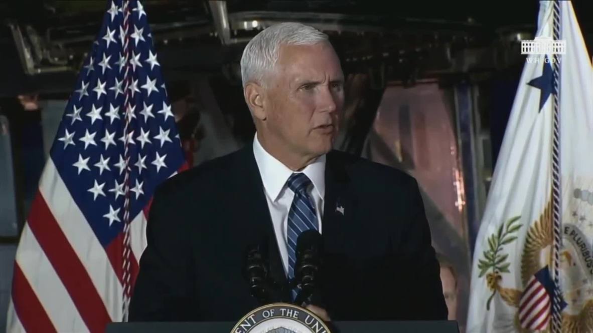 USA: Mike Pence says United States Space Force now on the horizon