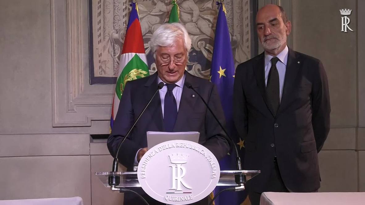 Italia: Presidencia confirma la dimisión oficial de Conte