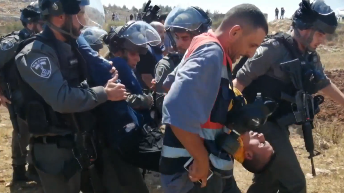 Palestina: Policía israelí se enfrenta a manifestantes que protestan por detenciones arbitrarias