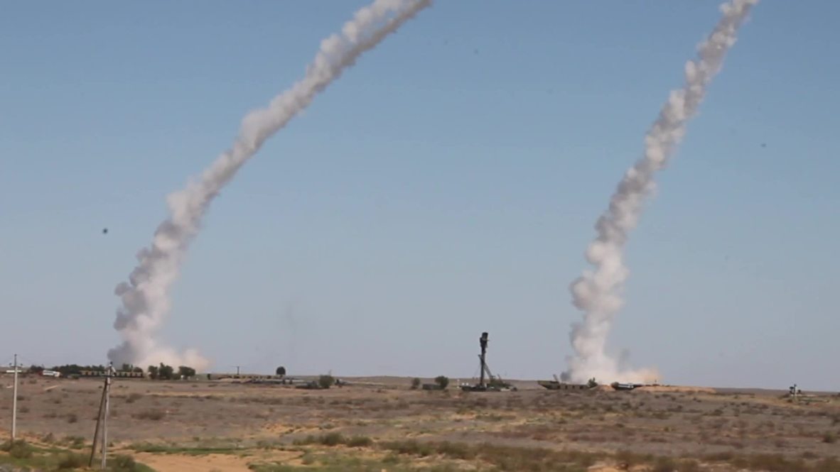 Russia: Large-scale missile drills take place in Astrakhan