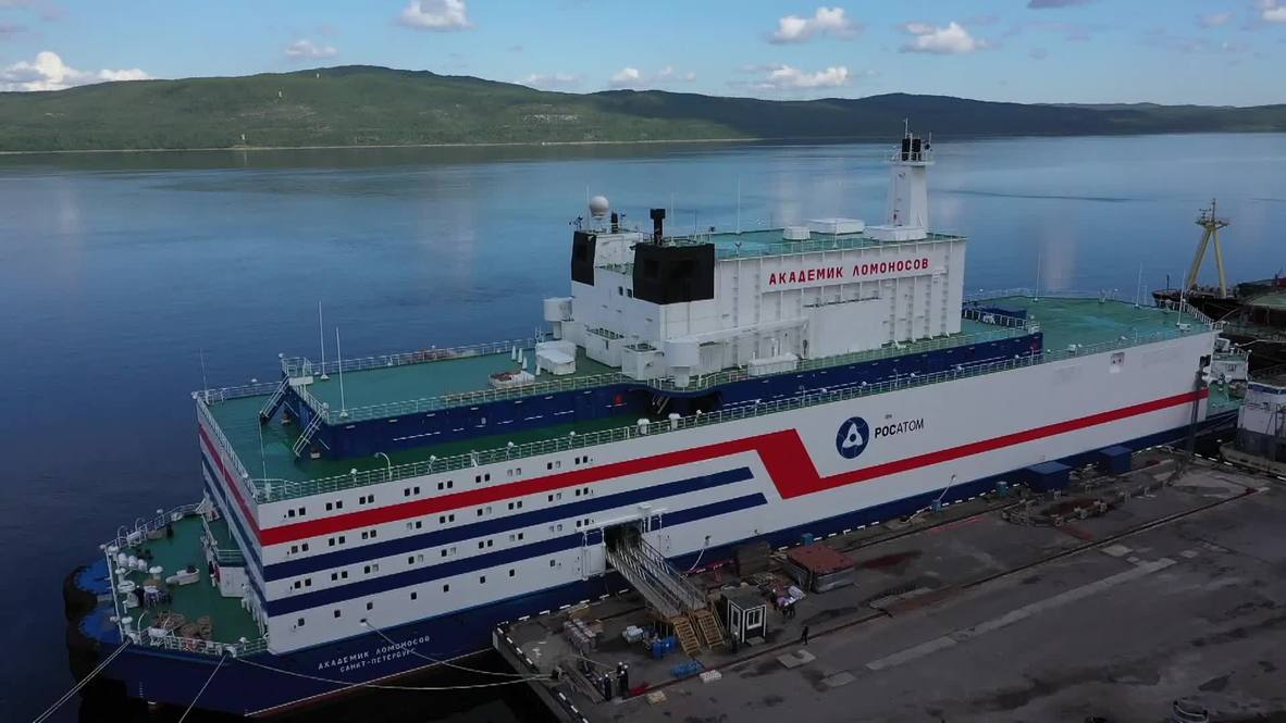 Russia: Take bird’s eye tour of world’s first floating nuclear power plant
