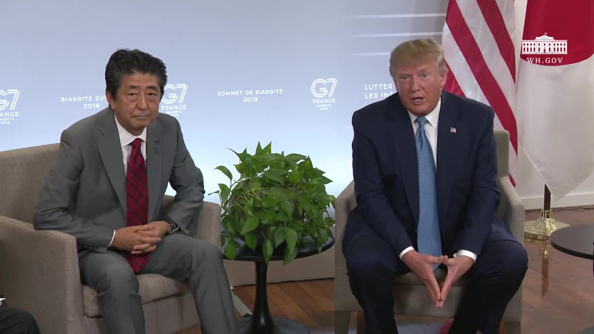 Francia: Trump afirma que el regreso de Rusia al G7 sería `positivo'