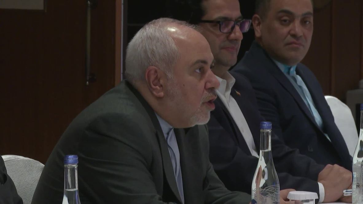 Japan: Iran's FM Zarif discusses Mid-East tensions with Japanese counterpart