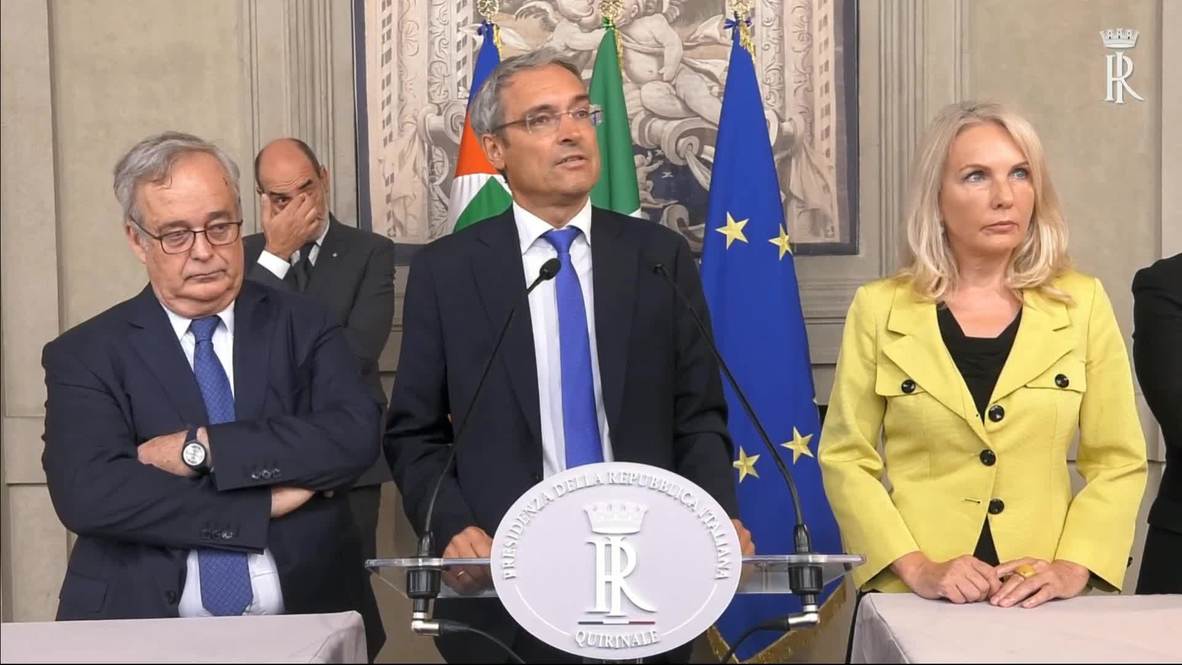 Italia: Líderes de los partidos reanudan las conversaciones con el presidente Mattarella