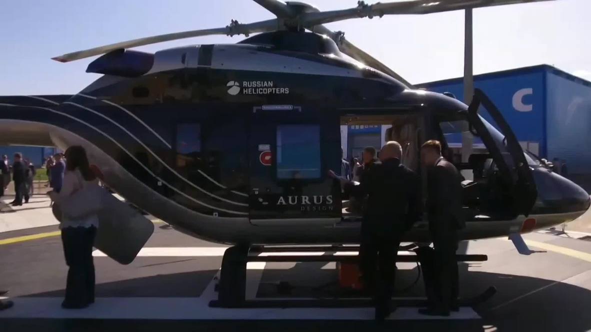 Russia: Luxury helicopter Aurus presented at MAKS 2019