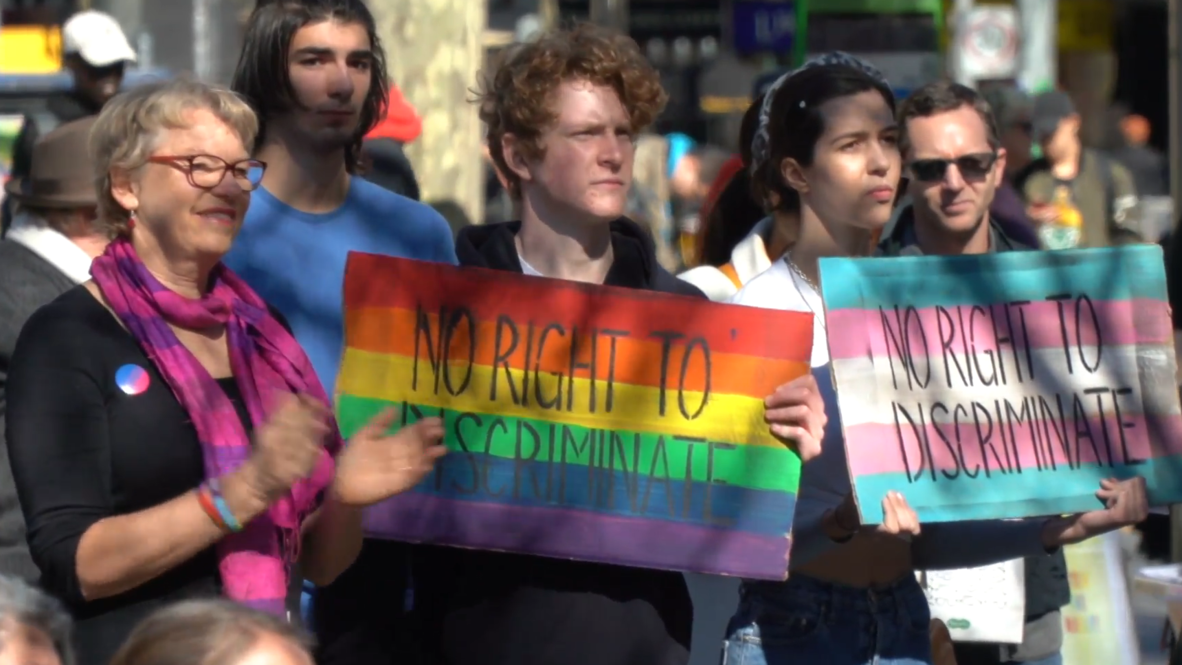 Australia: LGBTQ activists protest against religious bill in Melbourne