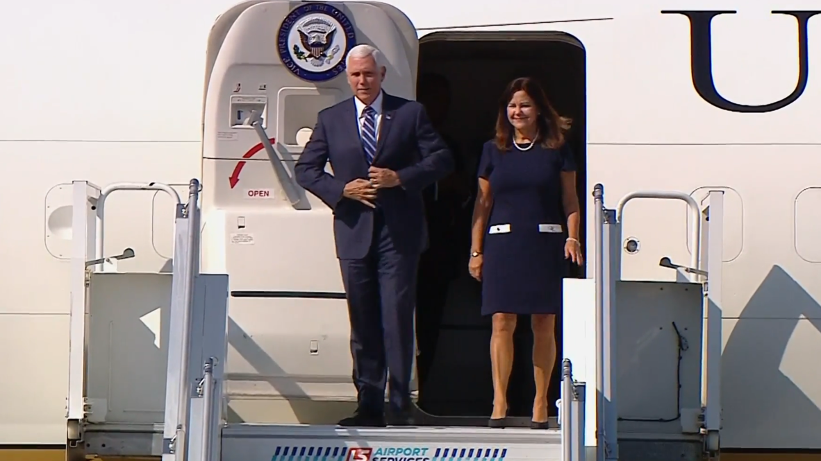 Poland: Mike Pence lands in Warsaw ahead of WWII commemorations