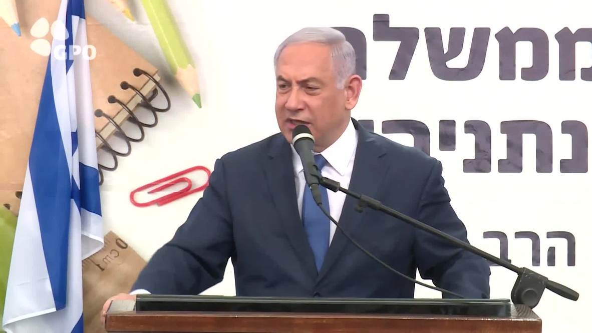 Palestina: Netanyahu promete 'extender la soberanía judía' a los asentamientos de Cisjordania
