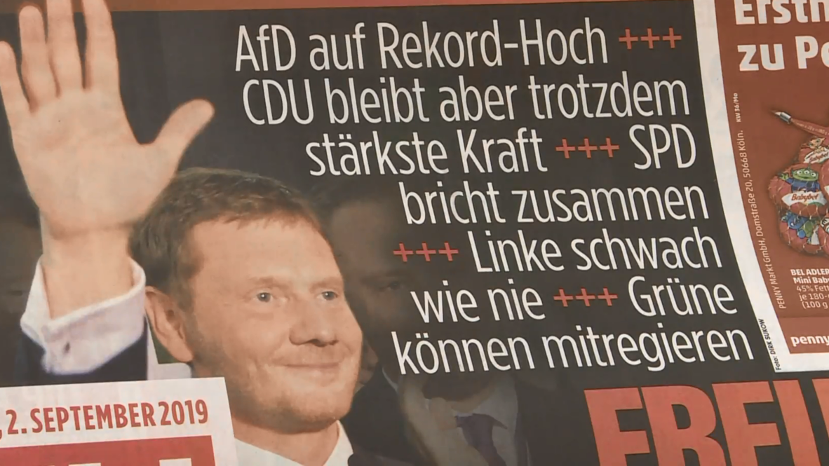 Alemania: Los habitantes de Dresde reaccionan ante el auge de AfD en las elecciones estatales de Sajonia