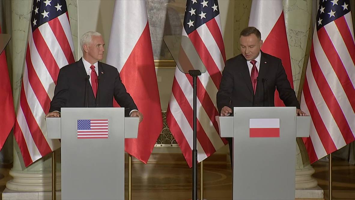 Poland: Pence and Pres. Duda confirm increased US military presence in Poland