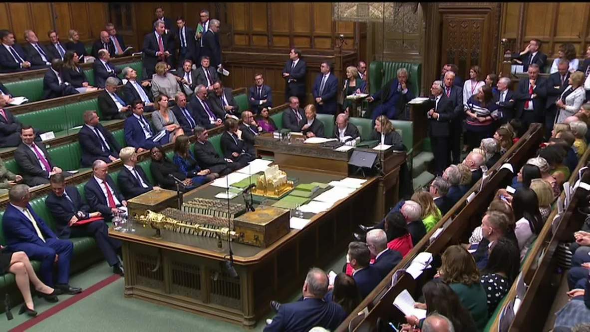 Reino Unido: Cámara de los Comunes autoriza debate de emergencia sobre el Brexit sin acuerdo
