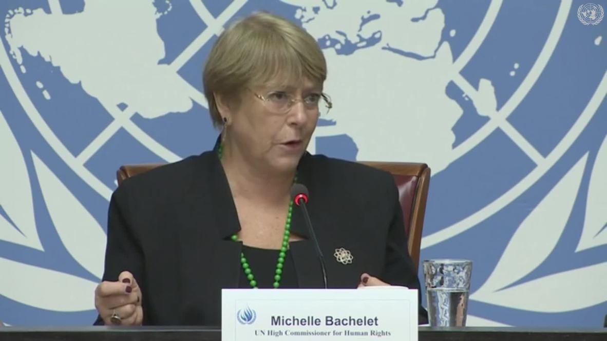 ONU: Bachelet condena a las FARC y la “mano dura” del Gobierno de Colombia