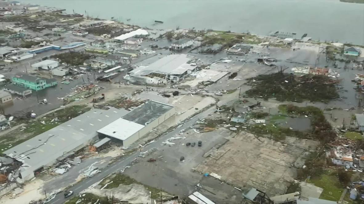 Bahamas: Aerial footage shows Abaco Islands destruction after Hurricane Dorian